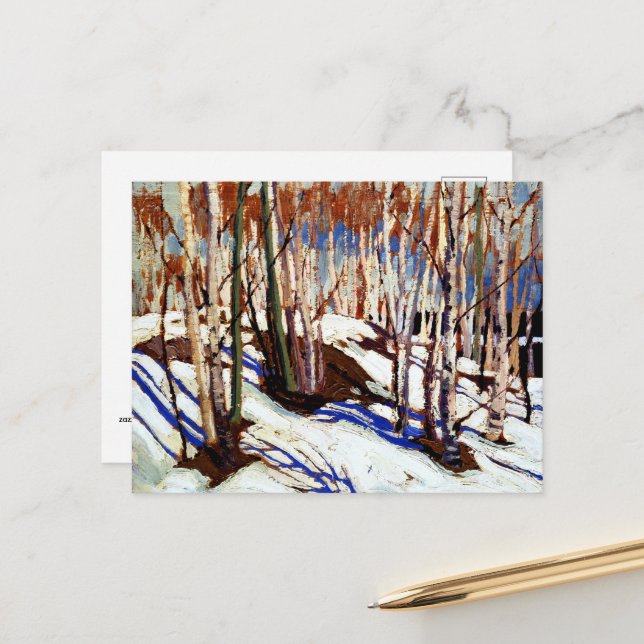 Thomson - Tidigt Vår, Canoe Sjö, Vykort (Fram/Back In Situ)