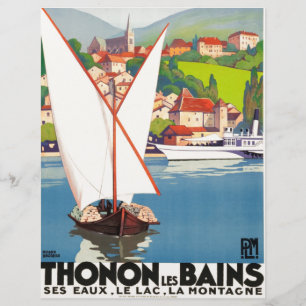 Thonon Les Bains Fransk Travel Europa