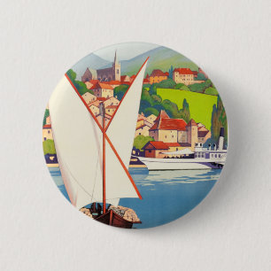 Thonon Les Bains Fransk Travel Europa Knapp
