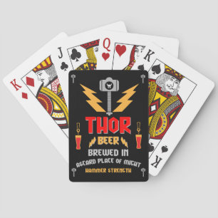 Thor Beer Germanic Paganism Casinokort