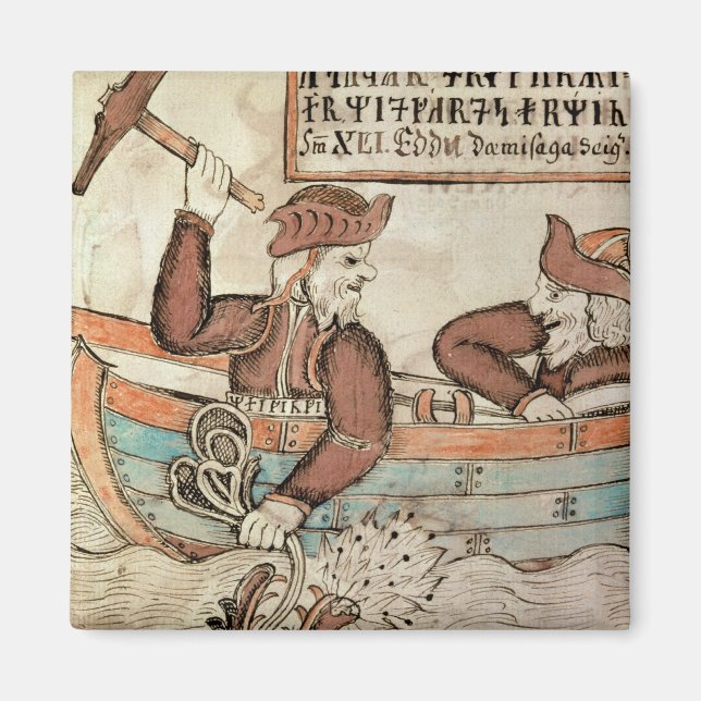 Thor-fiske efter Midgard-serpent Magnet (Framsidan)