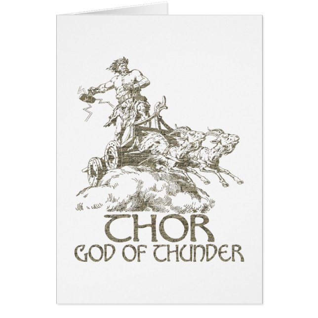 Thor Hälsningskort (Framsidan)