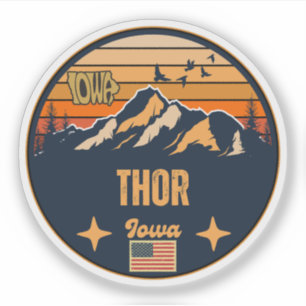 Thor, Iowa Klistermärken