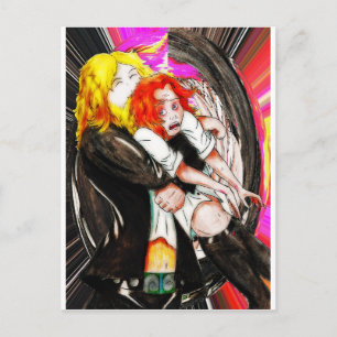 Thor och Loki Vykort