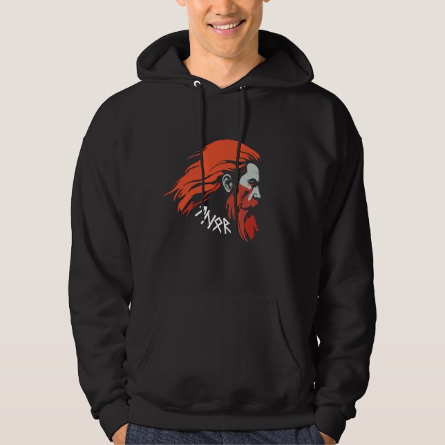 Thor the Almighty - Norse Mythology Hoodie (Framsida)