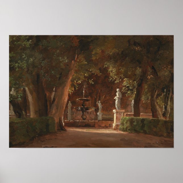 Thorald Laessoe - Gartenpromenande Poster (Framsidan)