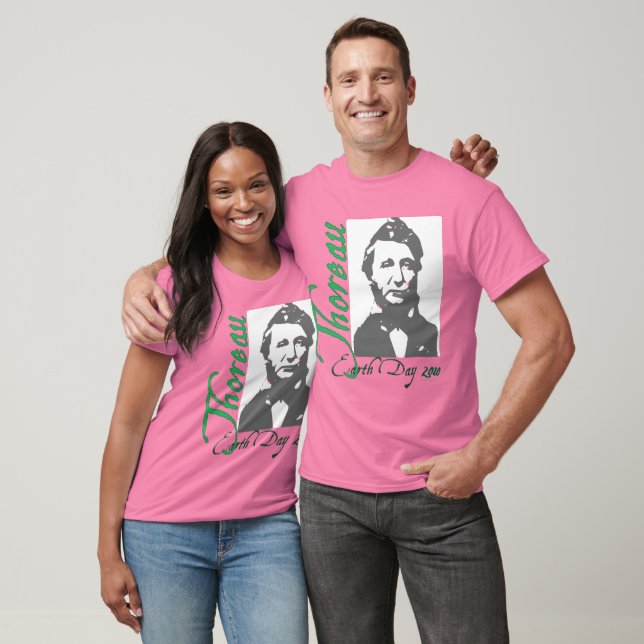 Thoreau Earth Day 2010 Manar-Shirt Tröja (Unisex)