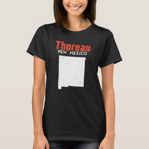 Thoreau Förenta staterna Amerika reser New Mexican T Shirt