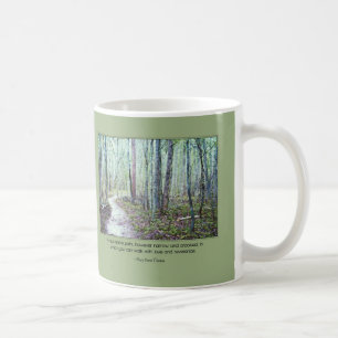 Thoreau: gå med kärlek och pietet kaffemugg