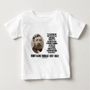 Thoreau kliver den olika handelsresanden till t shirt