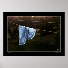 Thoreau Quote Poster "Världen är bara en canvas"