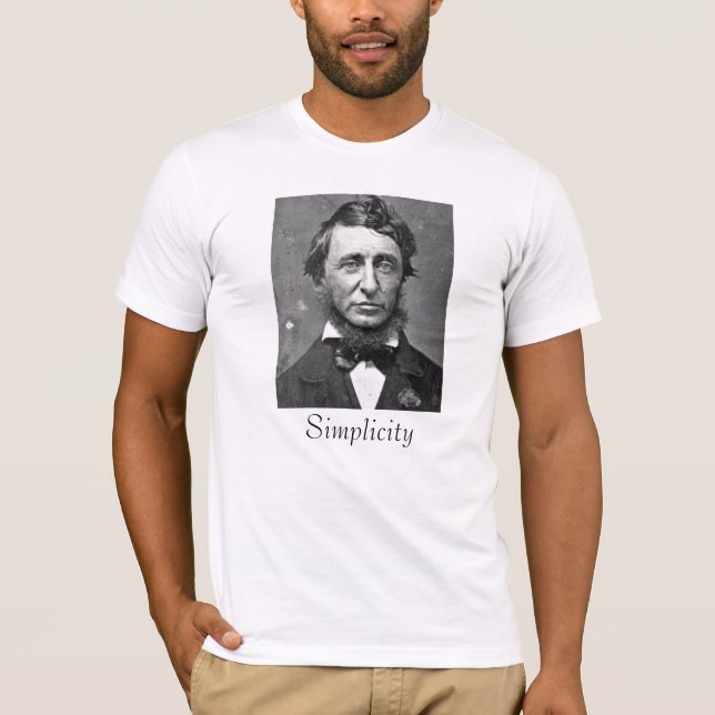 Thoreau T Shirt (Framsida)
