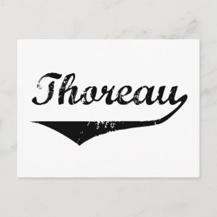 Thoreau Vykort