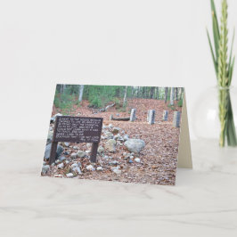 *Thoreaus placering av kabinstiftelsen.Kort Kort