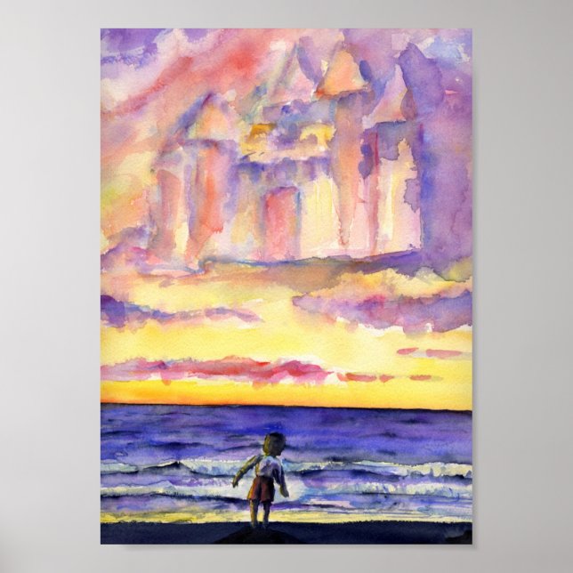 Thoreau's Sunset Poster (Framsidan)