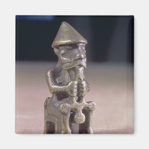 Thoren med en bulta, statuette grundar i island magnet