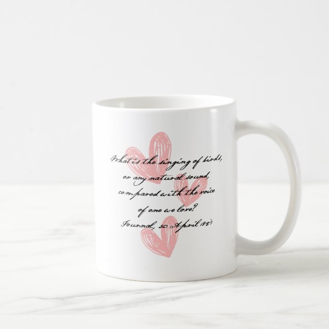 "Thoreuly in Kärlek with you", kaffe Mugg (Höger)