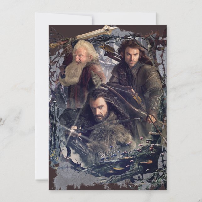 Thorin, Kili och Balin Graphic (Framsida)