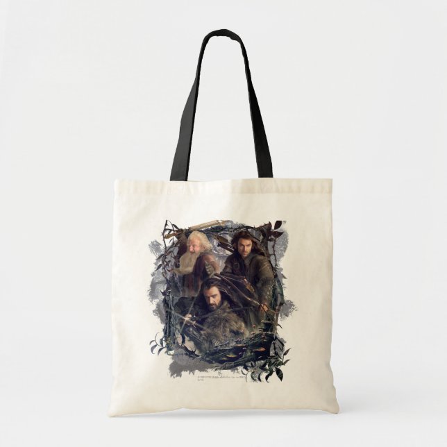 Thorin, Kili och Balin Graphic Tygkasse (Framsidan)