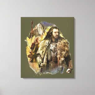 THORIN OAKENSHIELD™, BILBO BAGGINS™, Gandalf Canvastryck