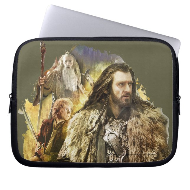 THORIN OAKENSHIELD™, BILBO BAGGINS™, Gandalf Laptop Fodral (Framsidan)
