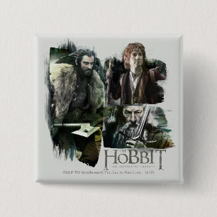 THORIN OAKENSHIELD™, BILBO BAGGINS™ och Gandal Knapp