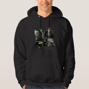 THORIN OAKENSHIELD™, BILBO BAGGINS™ och Gandal Sweatshirt Med Luva