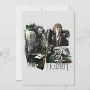 THORIN OAKENSHIELD™, BILBO BAGGINS™ och Gandalf Ar Inbjudningar