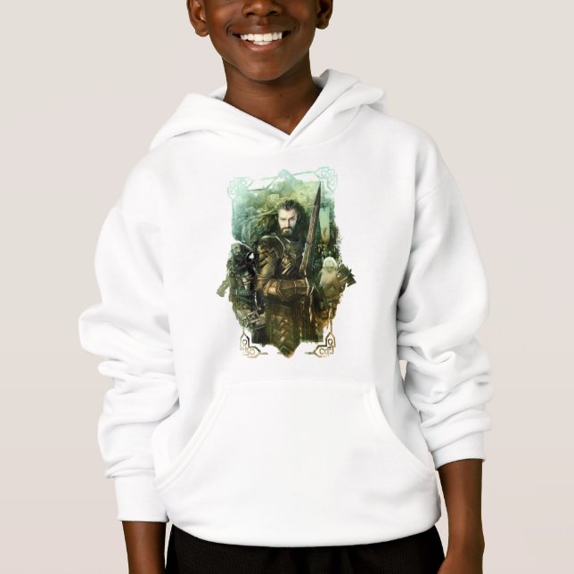 THORIN OAKENSHIELD™-, Dwalin- och Balingrafik T-shirt (Framsida)