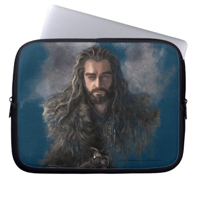 THORIN OAKENSHIELD™ Illustration Laptop Sleeve (Framsidan)