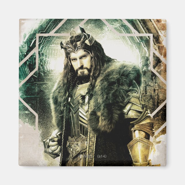 THORIN OAKENSHIELD™ - Kung under berget Magnet (Framsidan)