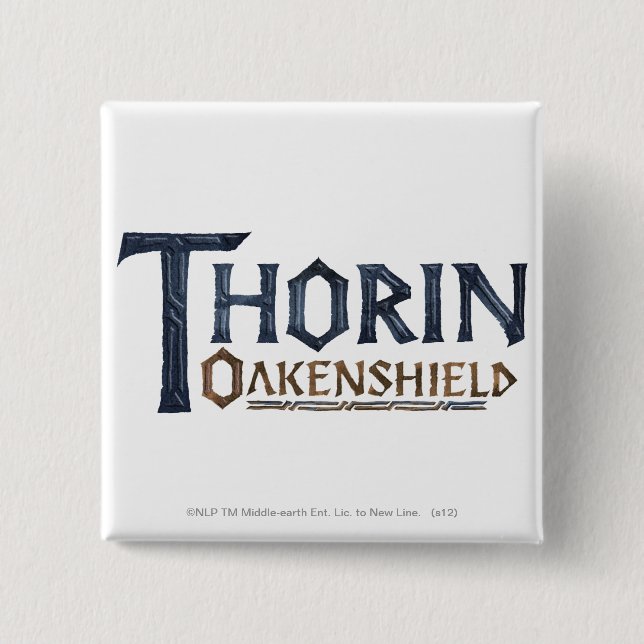 THORIN OAKENSHIELD™ Logotyp Blue Knapp (Framsida)