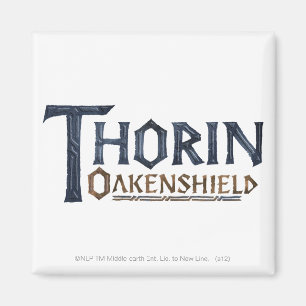 THORIN OAKENSHIELD™ Logotyp Blue Magnet