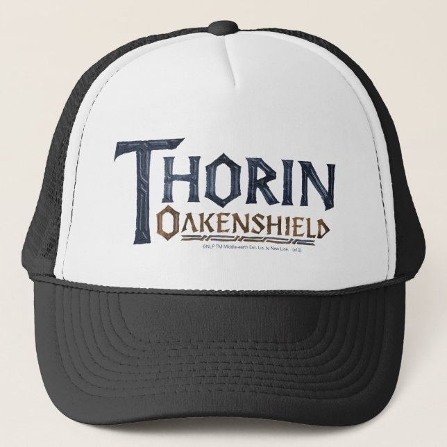 THORIN OAKENSHIELD™ Logotyp Blue Truckerkeps (Framsida)