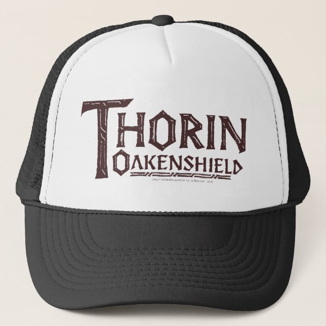 THORIN OAKENSHIELD™ Logotyp Brown Keps (Framsida)