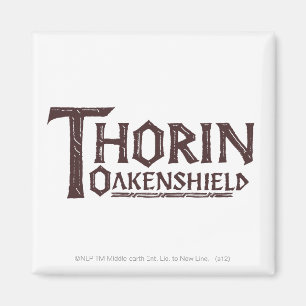 THORIN OAKENSHIELD™ Logotyp Brown Magnet