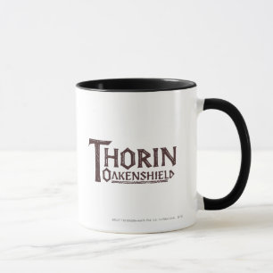 THORIN OAKENSHIELD™ Logotyp Brown Mugg