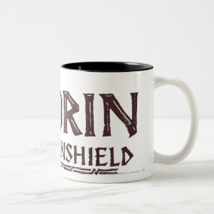 THORIN OAKENSHIELD™ Logotyp Brown Två-Tonad Mugg