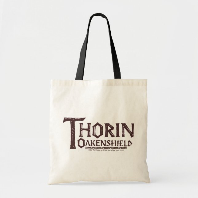 THORIN OAKENSHIELD™ Logotyp Brown Tygkasse (Framsidan)