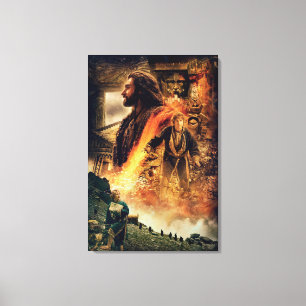 THORIN OAKENSHIELD™ och BILBO BAGGINS™ i Erebo Canvastryck