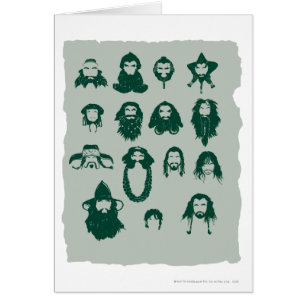 THORIN OAKENSHIELD™ och Company Hair Hälsningskort