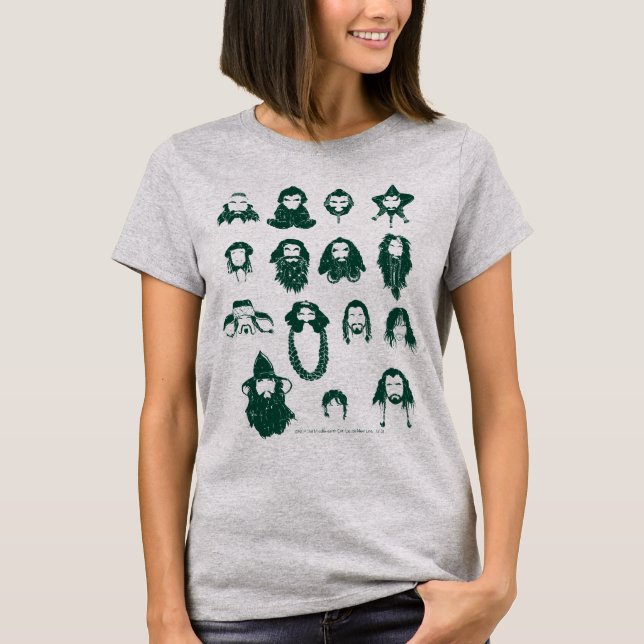 THORIN OAKENSHIELD™ och Company Hair Tee Shirt (Framsida)