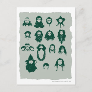 THORIN OAKENSHIELD™ och Company Hair Vykort