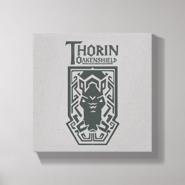 THORIN OAKENSHIELD™ Shield Symbol Canvastryck (Framsida)