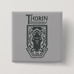 THORIN OAKENSHIELD™ Shield Symbol Knapp