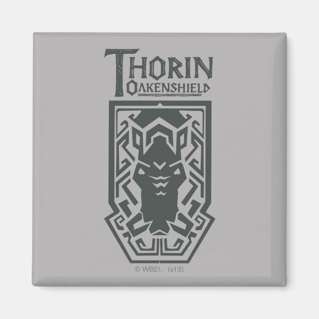 THORIN OAKENSHIELD™ Shield Symbol Magnet (Framsidan)