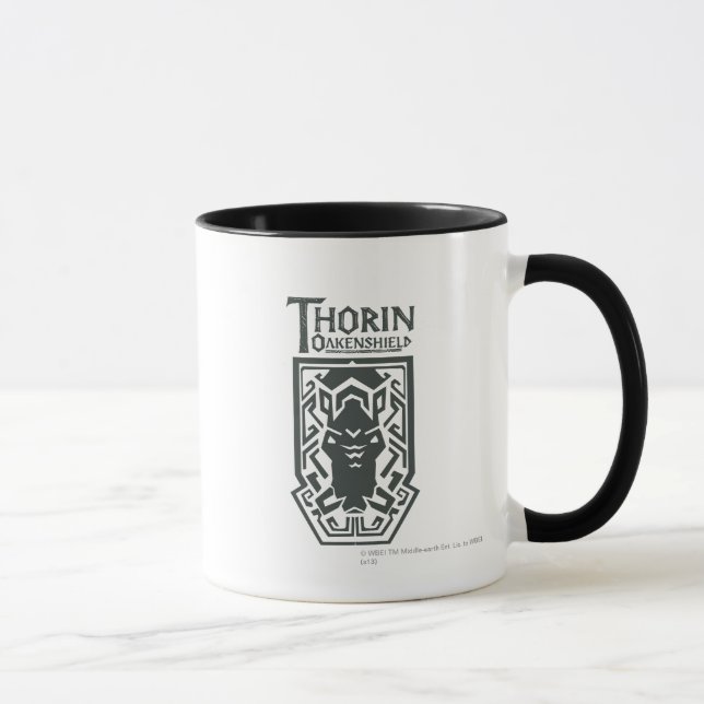 THORIN OAKENSHIELD™ Shield Symbol Mugg (Höger)