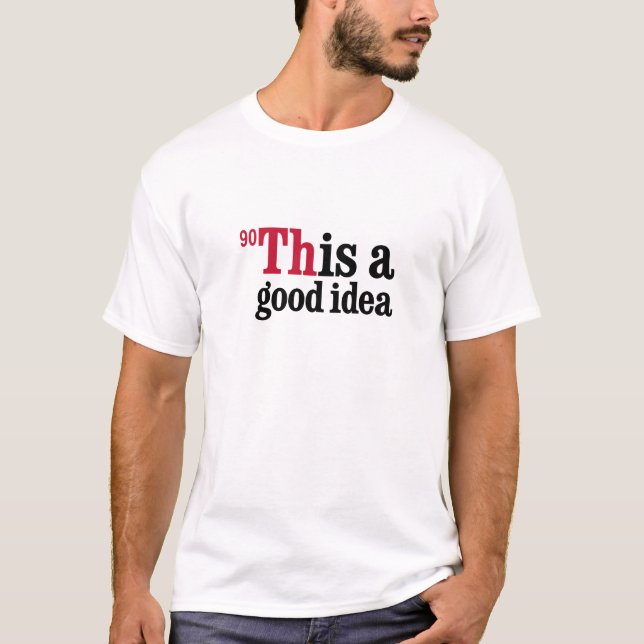 Thorium - denna är en bra idé tee shirt (Framsida)