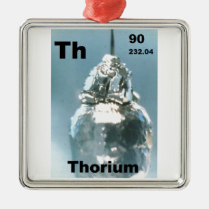 Thorium Julgransprydnad Metall