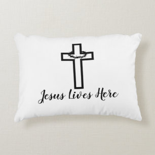 Thorn Kor Jesus bor här accentpil Prydnadskudde